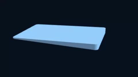 Silicone Smoothing Spatula — Tapered Sealant Tool (Parametric)