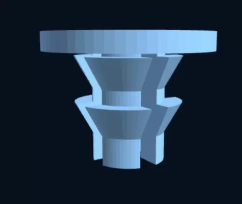 Push-in Screw & Hole Cover Caps — Any Diameter (Parametric)