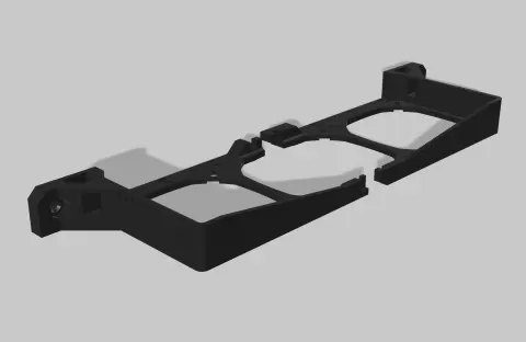 Deye 6kW Fan Support – 2-Piece Puzzle Remix