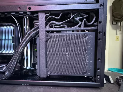 Formd/Ncase T1 Aio/PSU Cable management