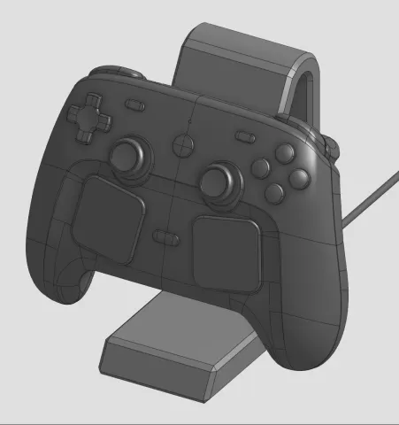 Minimal Weighted Charging Stand/Dock for Steam Controller(2026)