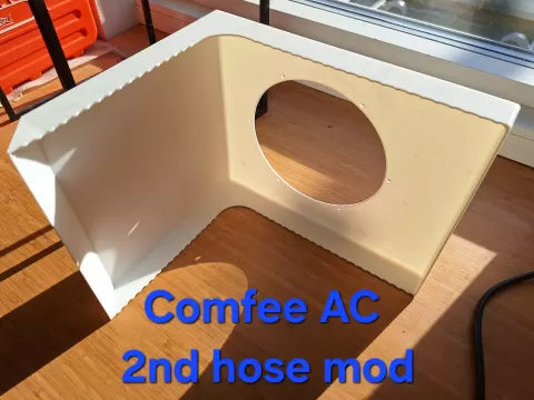 Comfee mobile AC two hose conversion