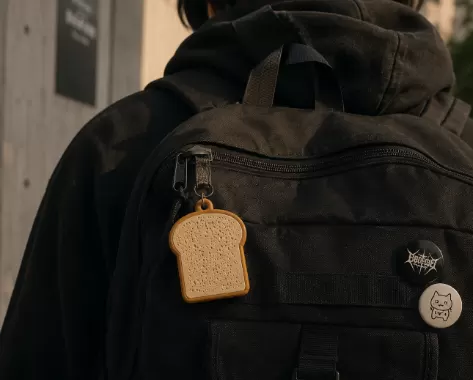 Bread Keychain