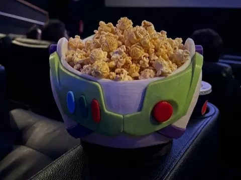 Toy Story buzz lightyear popcorn bucket