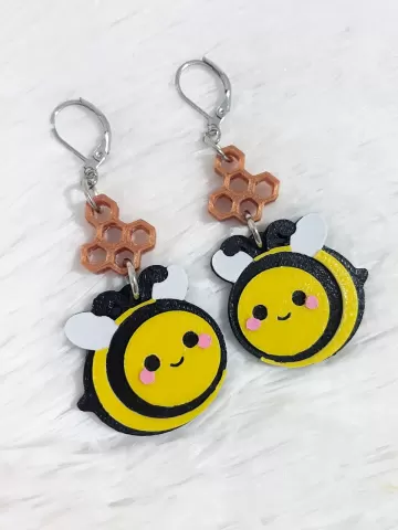Bee Earrings