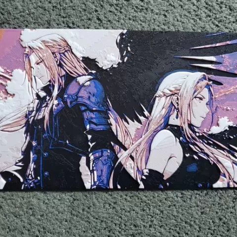 Sephiroth & Aerith Hueforge