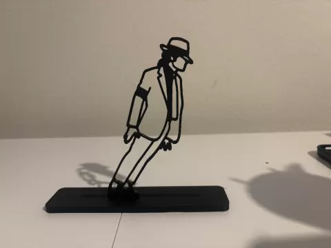 Michael Jackson "Smooth Criminal" Lean Silhouette