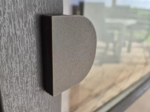Minimalist Sliding Patio Door Handle