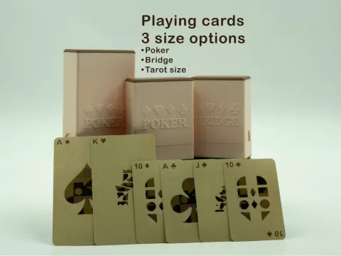 Playing cards (3 size options)