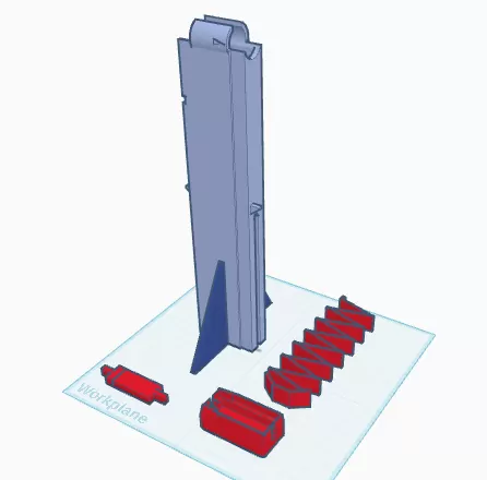 nerf half dart talon mag (alpha)