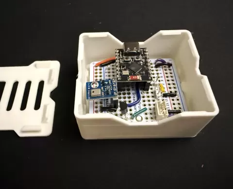 Adafruit Perma-Proto Quarter-sized Breadboard Case