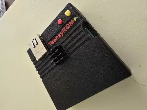 TeensyROM+ (v0.4) Exposed Case