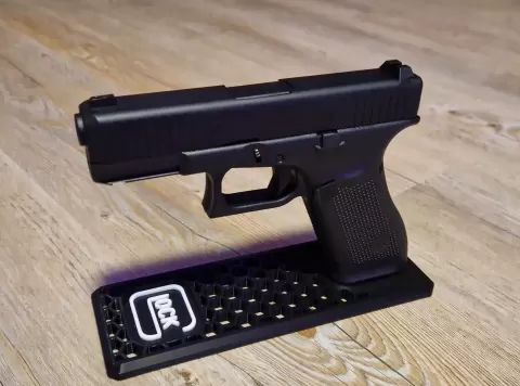 Pistol Weapon Stand Airsoft Pistole Waffen Ständer Glock