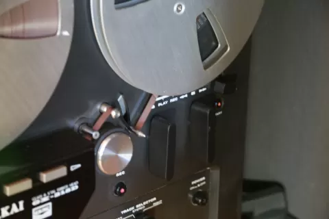 Akai GX-215D play/rec/fastforward/reverse knob