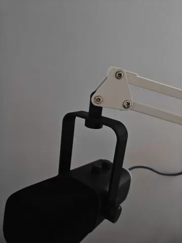 Fifine AM8 Michrophone holder for TERTIAL IKEA lamp