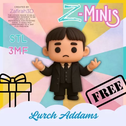 LURCH ADDAMS FOR FREE Z-MINIS