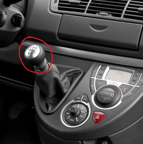 Shifter peugeot 807