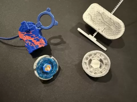 Printed Tempo (Twisted Tempo - Beyblade)