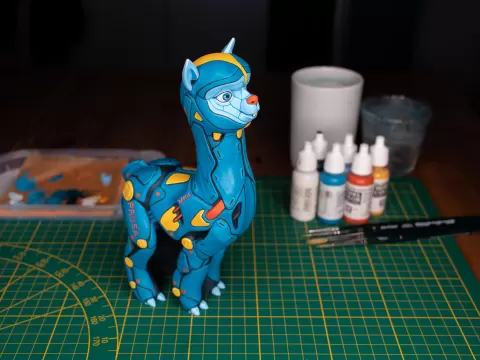 Robo Alpaka - sample model