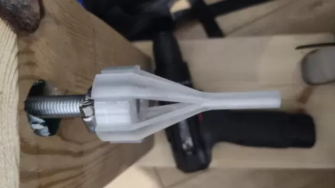 Ratchet with 12mm hole and 8mm hex attachment