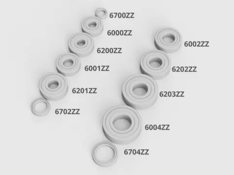 Print in place bearings V2