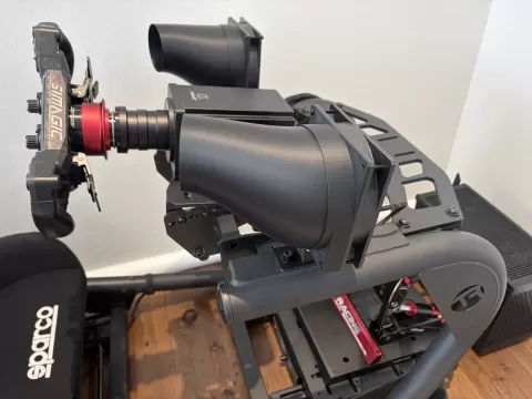 140mm Sim Racer Wind Duct
