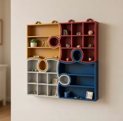 Puzzle Shelf