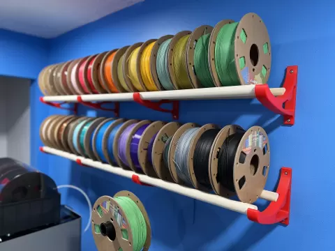 Spool Shelf Storage