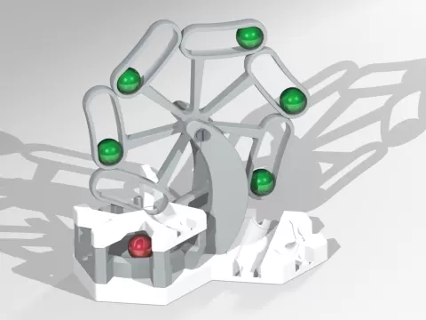 Perpetual for a marble run