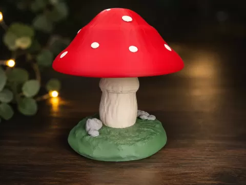 Enchanted Mushroom Lamp