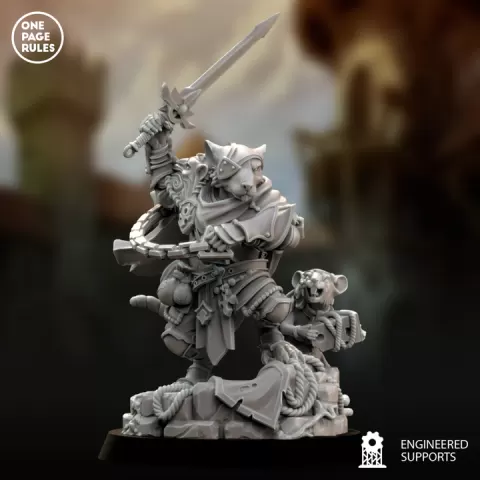 Heroic Champion - Ratmen by One Page Rules