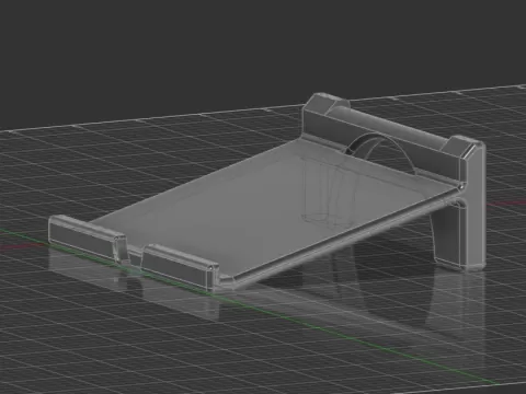 Ergonomic 20° Desk Rest for Phones (Case-Friendly)