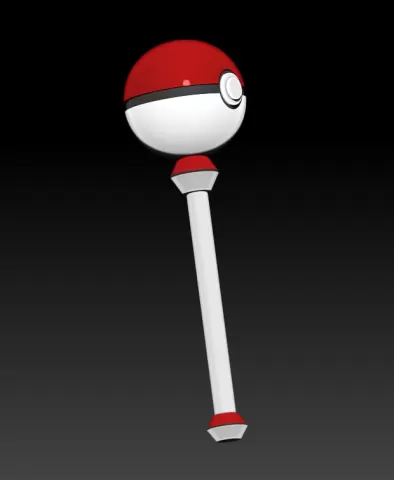 Pokeball Staff