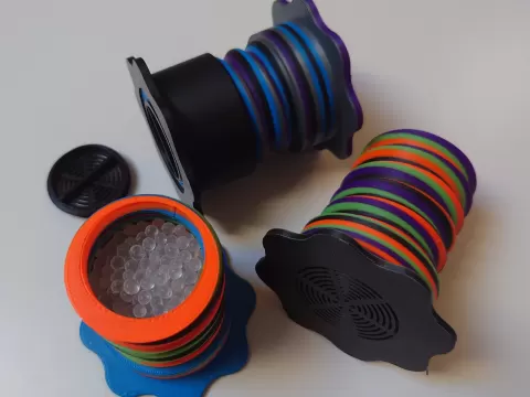 Adjustable Spool Holder for Silica Gel / Spool Weight