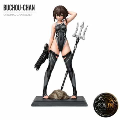 Buchou-chan (Swimming Club President) - ARMS NOTE Fan Art Statue | 1/6 & 1/9 Scale | 11 Parts STL