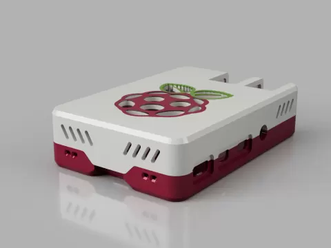 Malolo's screw-less / snap fit Raspberry Pi 4 Model B Case & Stands