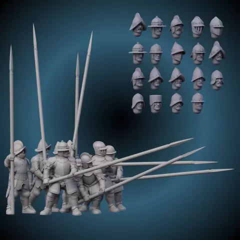 Pikeman by vector.miniatures