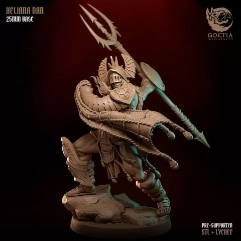 Heliana Dan, The Andorenian Rebel | Andorenians by Goetia Miniatures