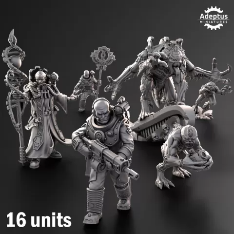 Kill Squad. The Hiveborne by Adeptus Miniatures