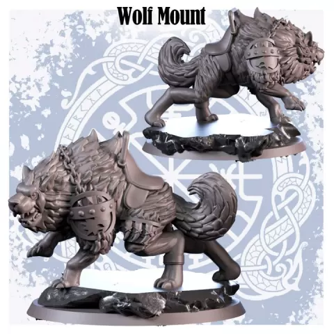 Wolf mount by Sergeant Hammer