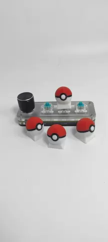 Pokeball keycap