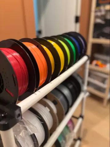 Filament Tower Pro – Expandable PVC Rack for 8+ Spools