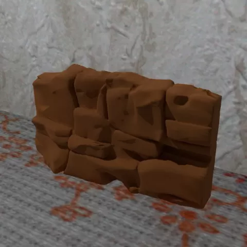 TTROP Supportfree FDM Stone wall Terrain Fastprinting