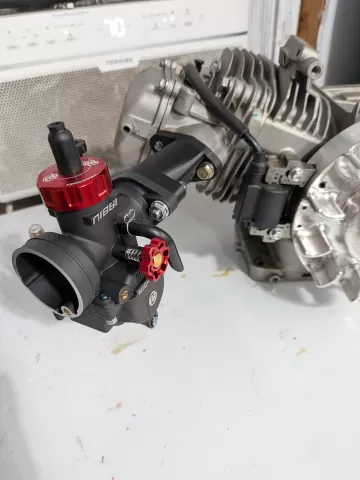 Predator 212 nibbi carb intake manifold
