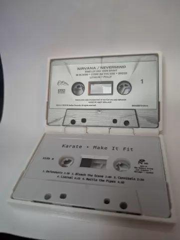 Cassette tape carry case