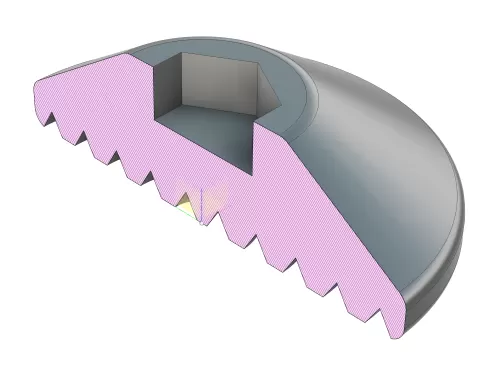 M8 Leveling Foot for 13mm Hex Bolts