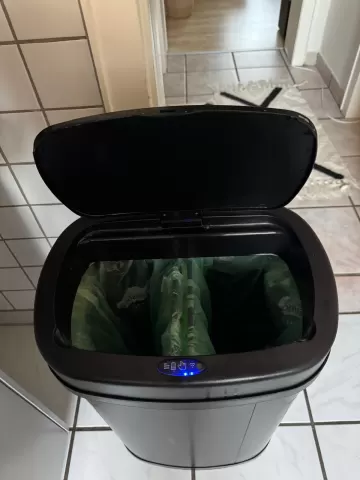 Dual Bag Divider for Juskys Trash Can