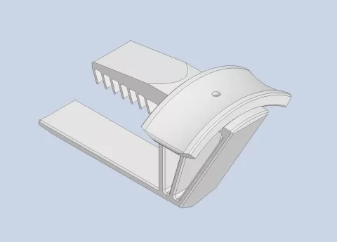 Headphone holder for 50mm Shelf