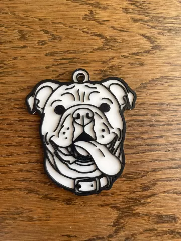 portachiave bulldog