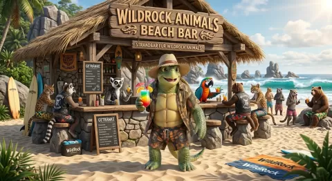 Turtle/Schildkröte #4 WildRock Animals Sommer